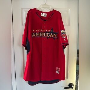 American MLB All Stars Game 2014 Authentic Majestic Jersey - size 52